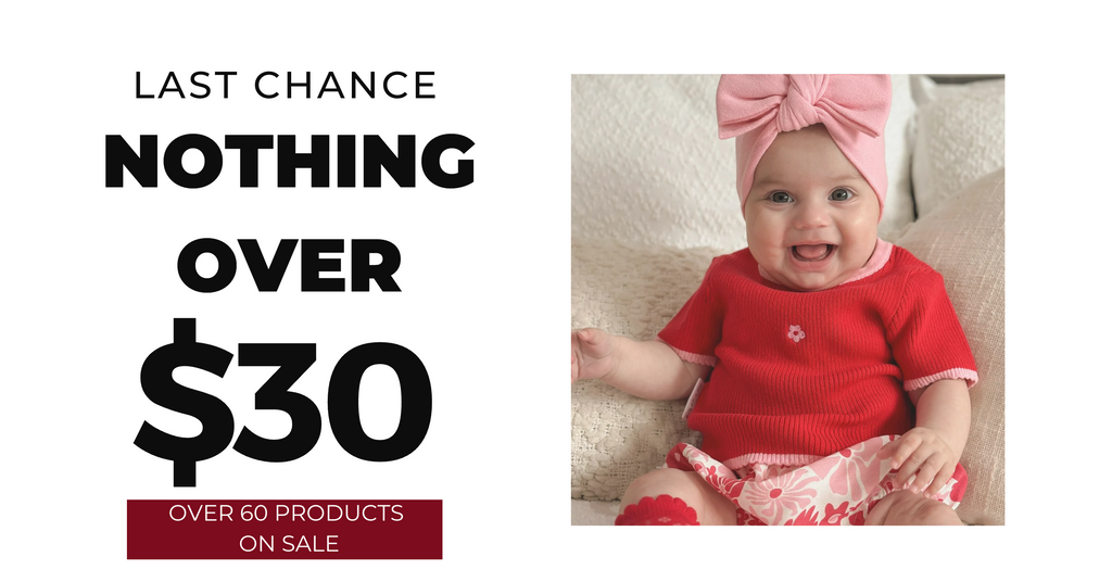 NOTHING OVER $30